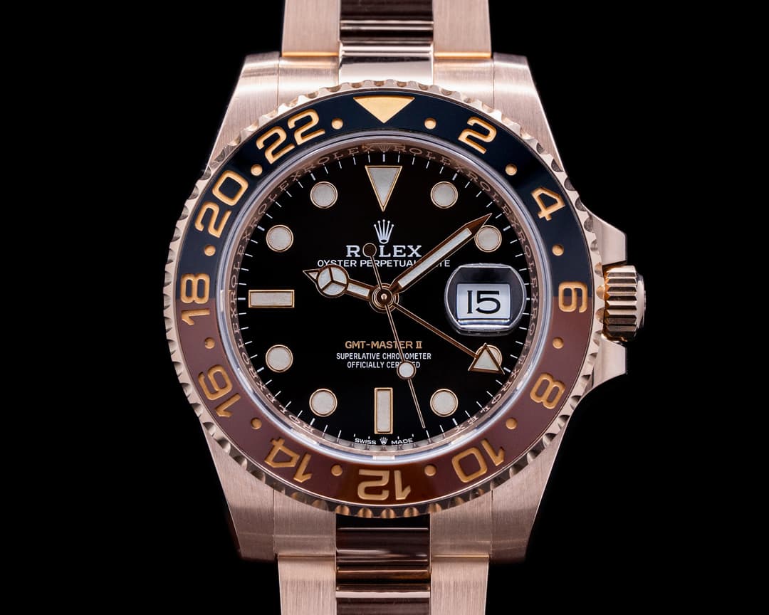 Rolex GMT Master II 126715 18K Everose Ceramic Root Beer 2021