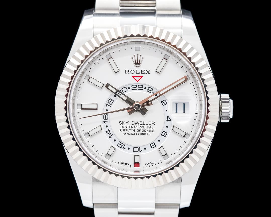 Rolex Sky Dweller 326934 Steel White Dial SS 2021