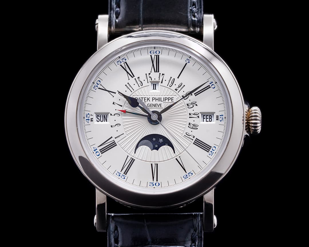 Patek Philippe Retrograde Perpetual Calendar 5159G 18K White Gold FULL SET