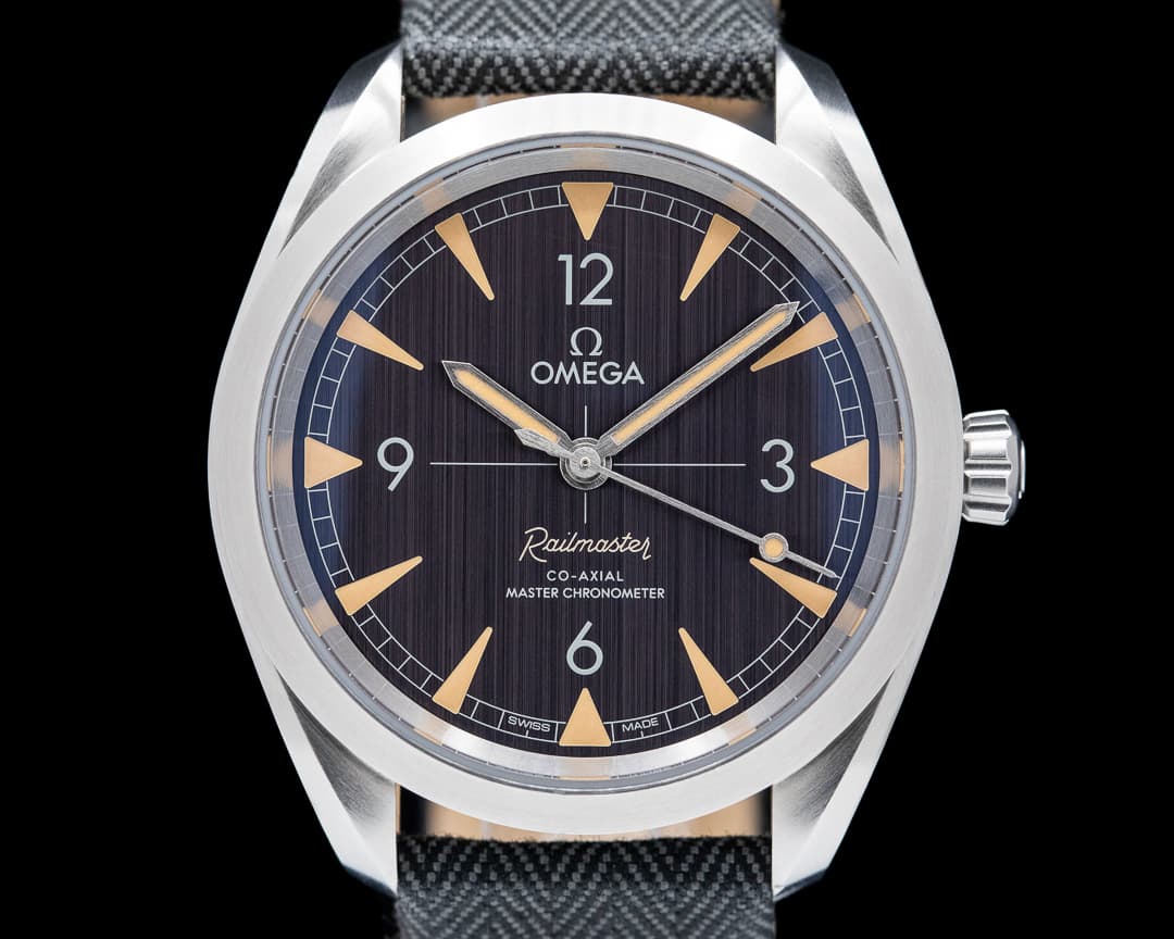 Omega Railmaster Master Chronometer SS Co Axial