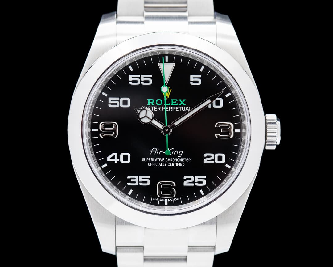 Rolex Air King 116900 Black Dial SS