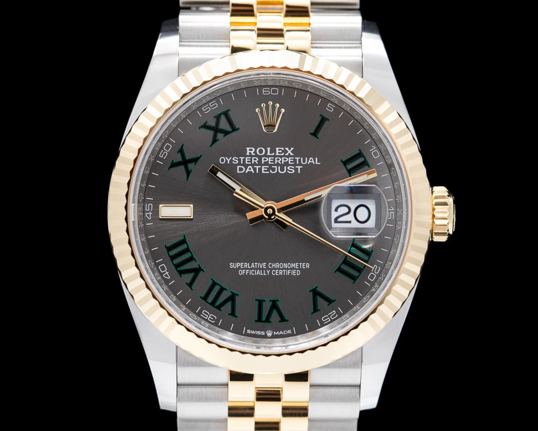 Rolex Datejust 126233 "Wimbledon" Dial 18K / SS 36MM 2022 UNWORN