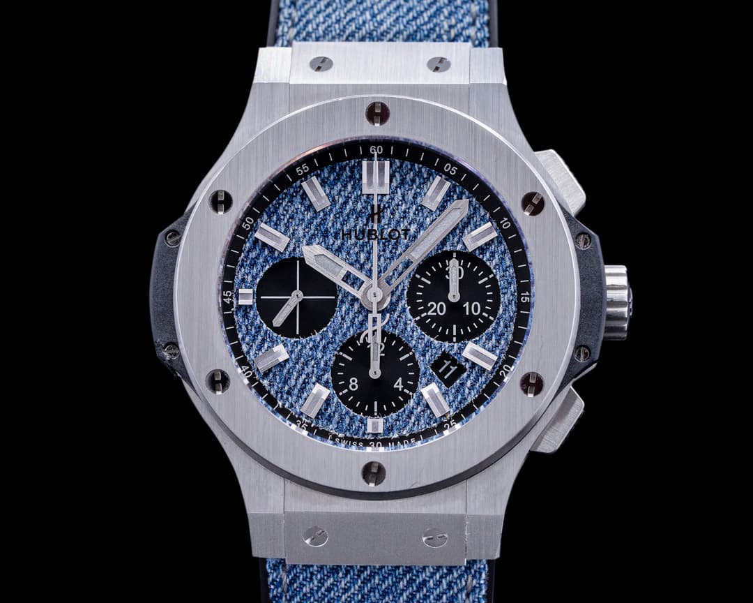 Hublot Big Bang Chronograph Blue Jeans 44mm.