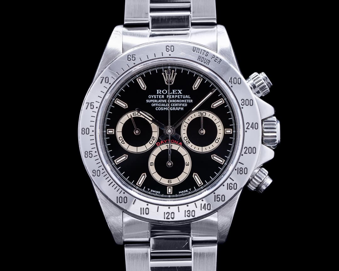Rolex Daytona SS Black Dial Zenith U Series