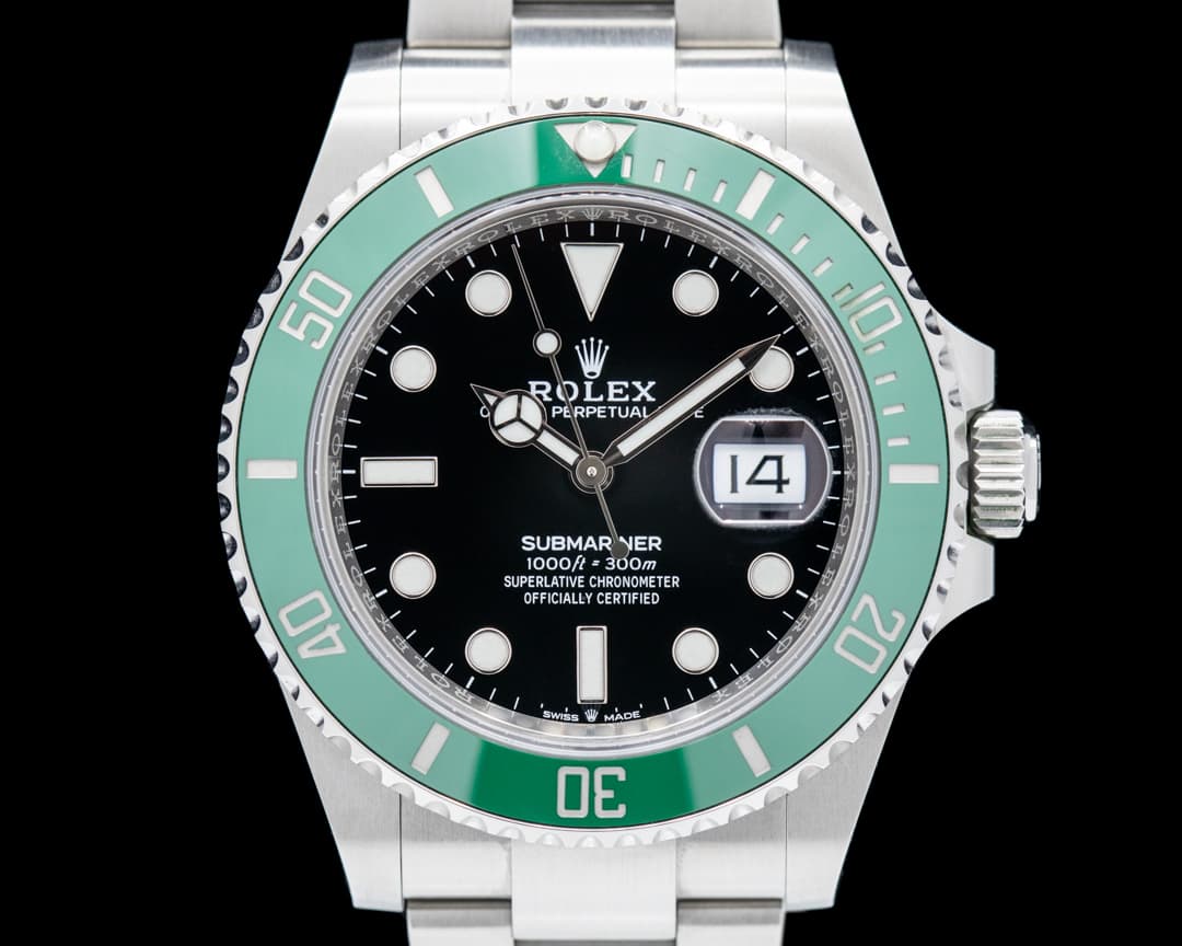 Rolex Submariner Date 126610LV Kermit GREEN Ceramic Bezel