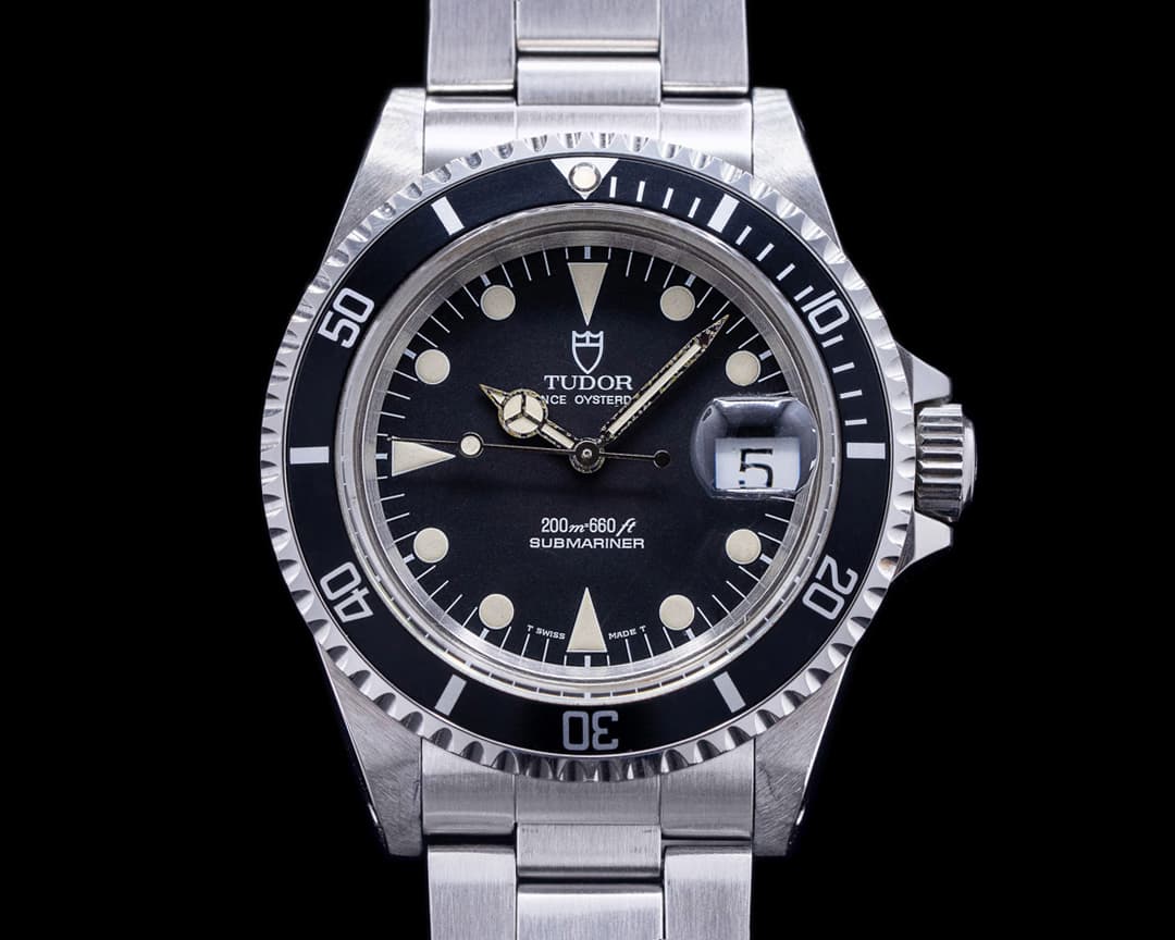 Tudor Submariner 79090 SS Black Dial BOX & PAPERS
