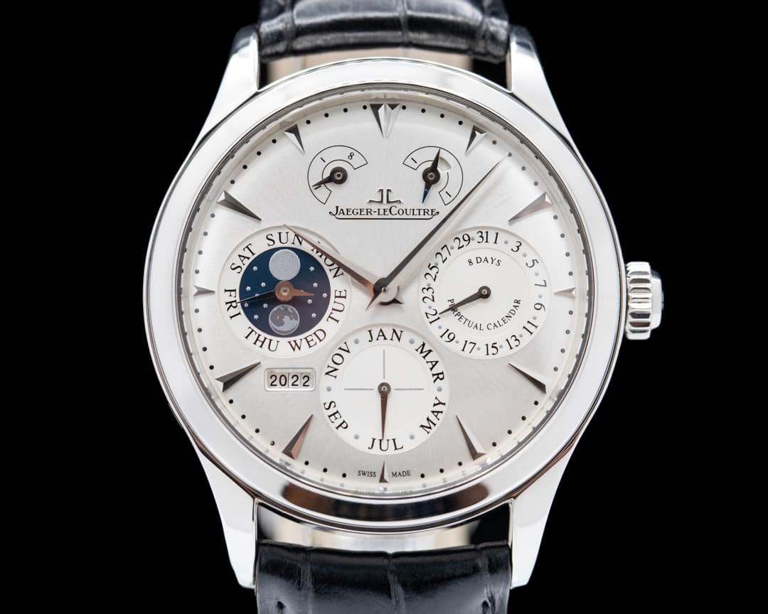 Jaeger LeCoultre Master 8 Days Perpetual Calendar SS