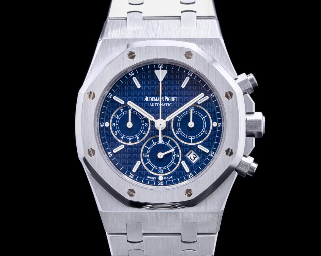 Audemars Piguet Royal Oak Chronograph Blue Dial SS