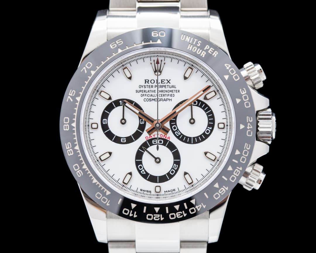 Rolex Daytona 116500LN Ceramic Bezel SS / White Dial