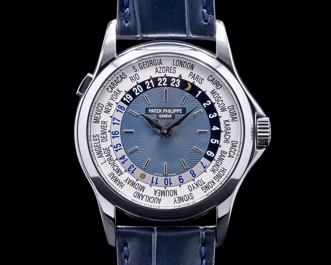 Patek Philippe World Time Platinum 5110P FULL SET SERVICED