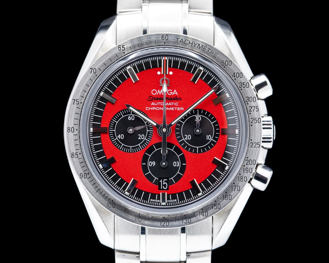 Omega Speedmaster Michael Schumacher The Legend Red