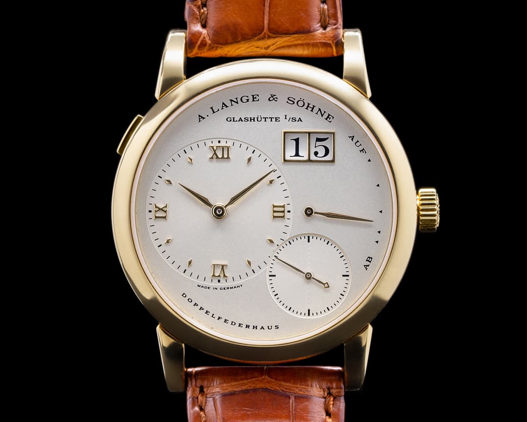 A. Lange & Söhne FIRST SERIES Lange 1 101.001 18K Yellow Gold SOLID BACK