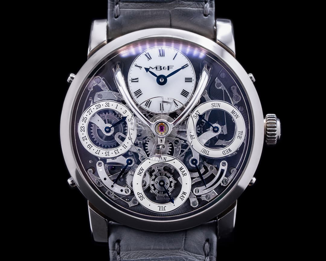 MB&F Legacy Machine Perpetual 18k White Gold WOW