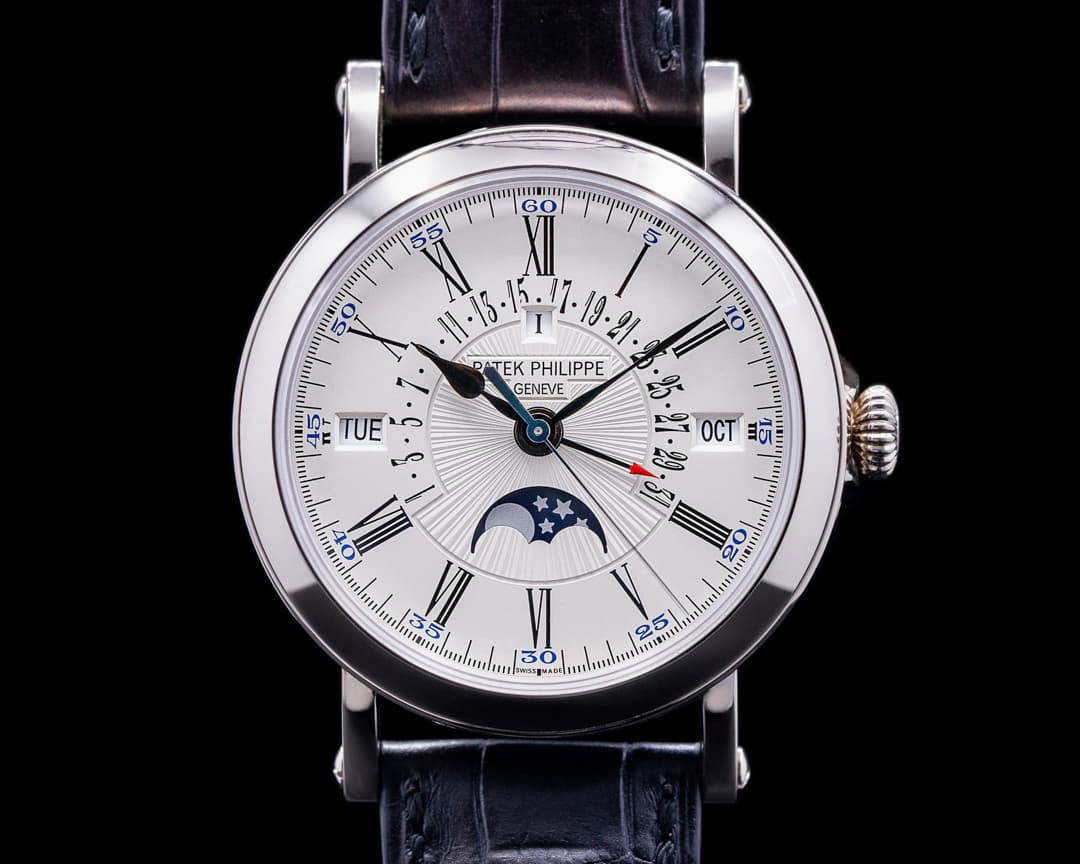 Patek Philippe Retrograde Perpetual Calendar 5159G 18K White Gold FULL SET