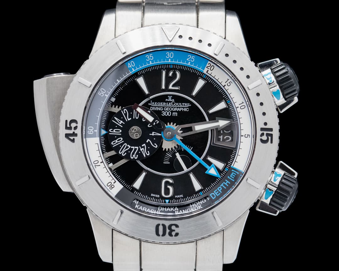 Jaeger LeCoultre Master Compressor Diving Pro Geographic Titanium