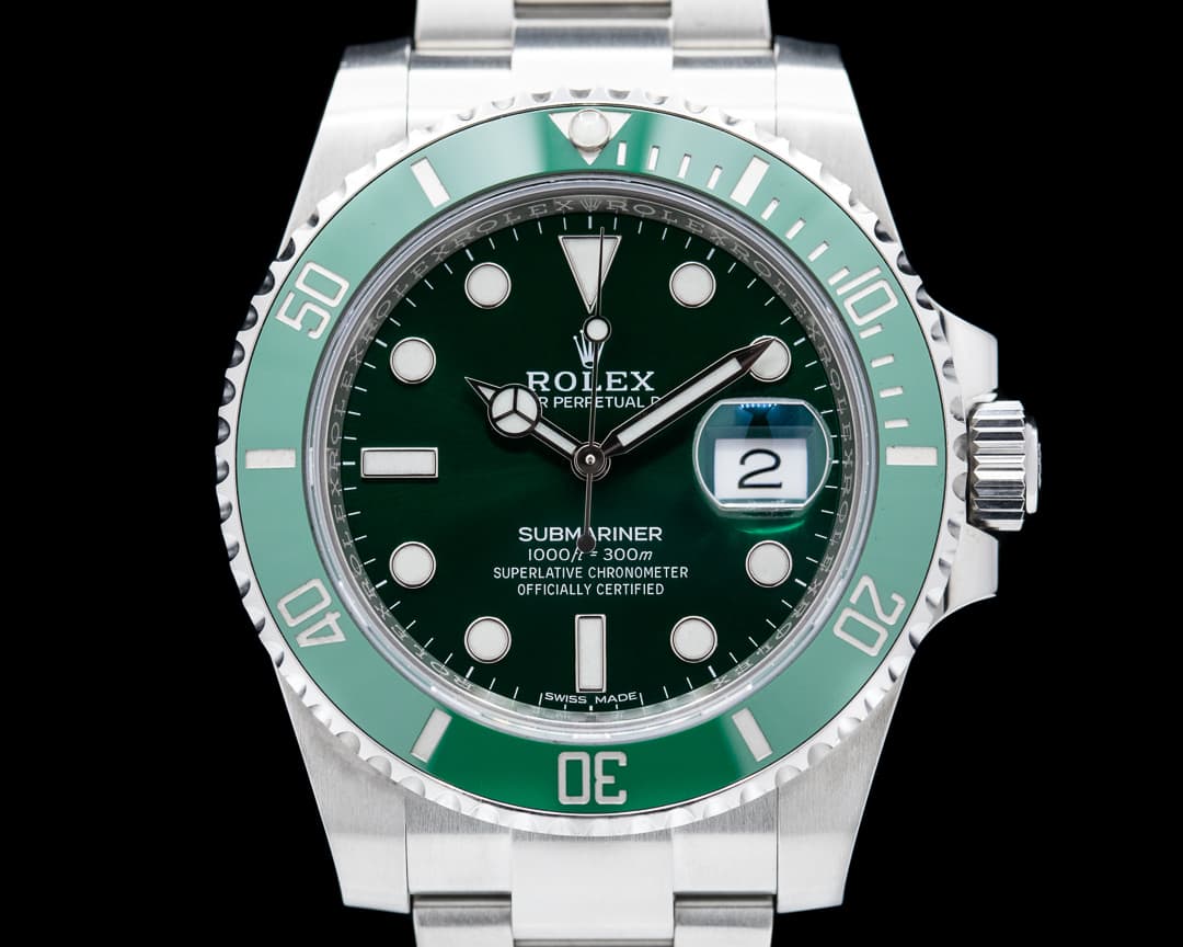 Rolex Submariner "Hulk" Green Ceramic Bezel Green Dial SS 2019