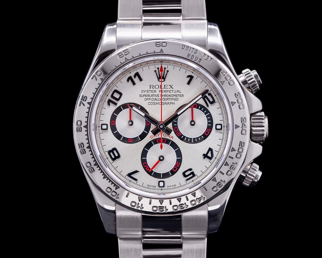 Rolex Daytona 116509 18k White Gold Racing Dial
