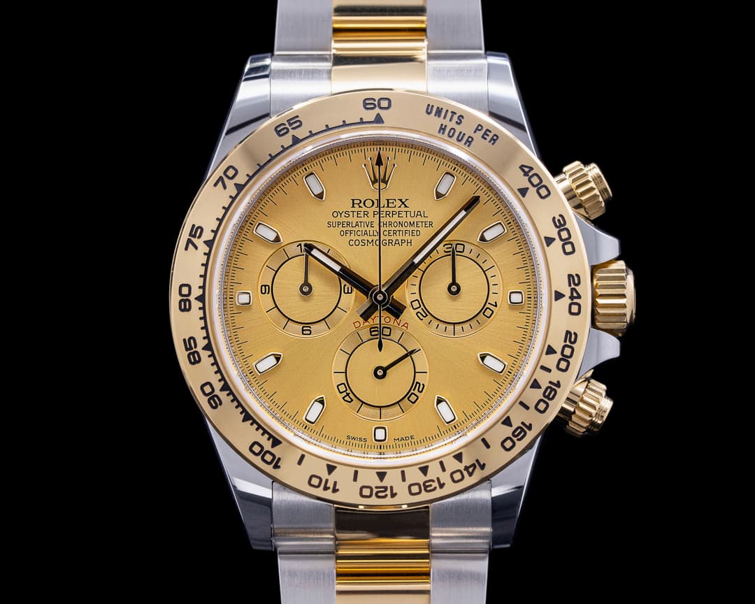 Rolex Daytona Champagne Dial 18K Yellow Gold / SS 2021