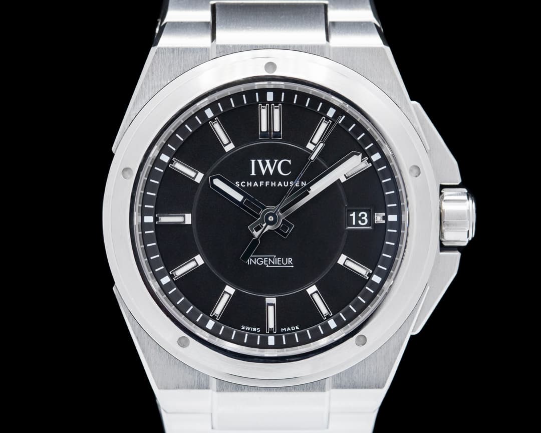 IWC Ingenieur Black Dial SS / SS