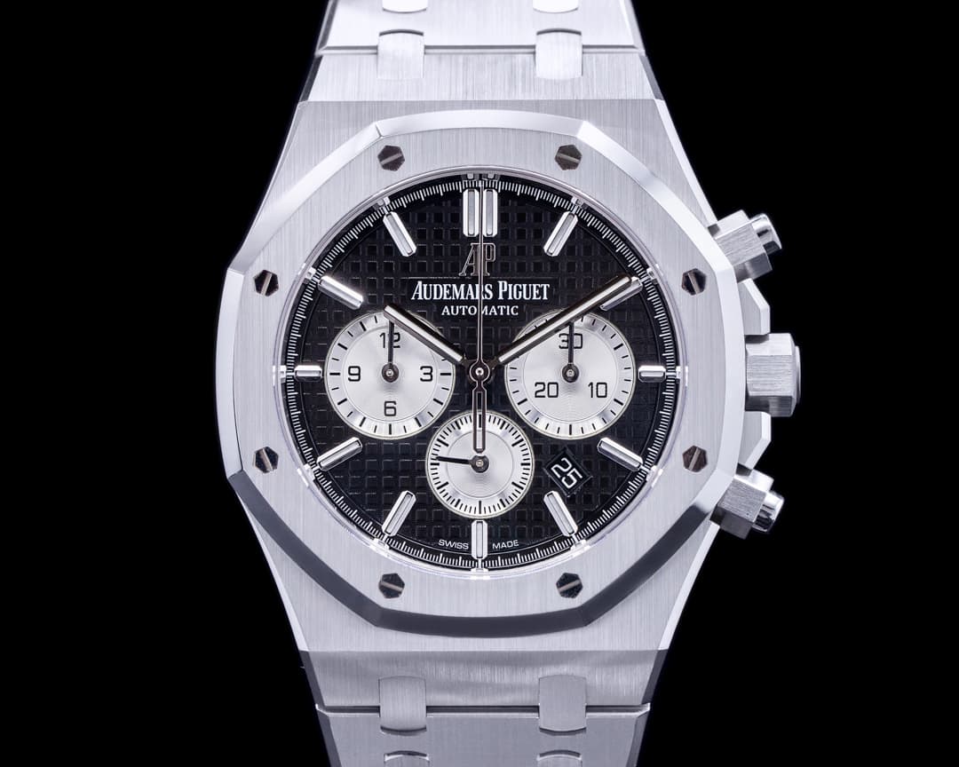 Audemars Piguet Royal Oak 26331ST Chronograph Black Dial SS 41MM 2021 FULL SET