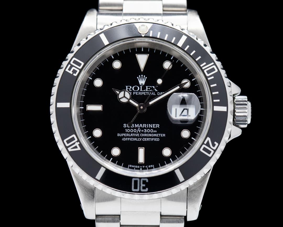 Rolex Submariner SS Black Dial Trituim