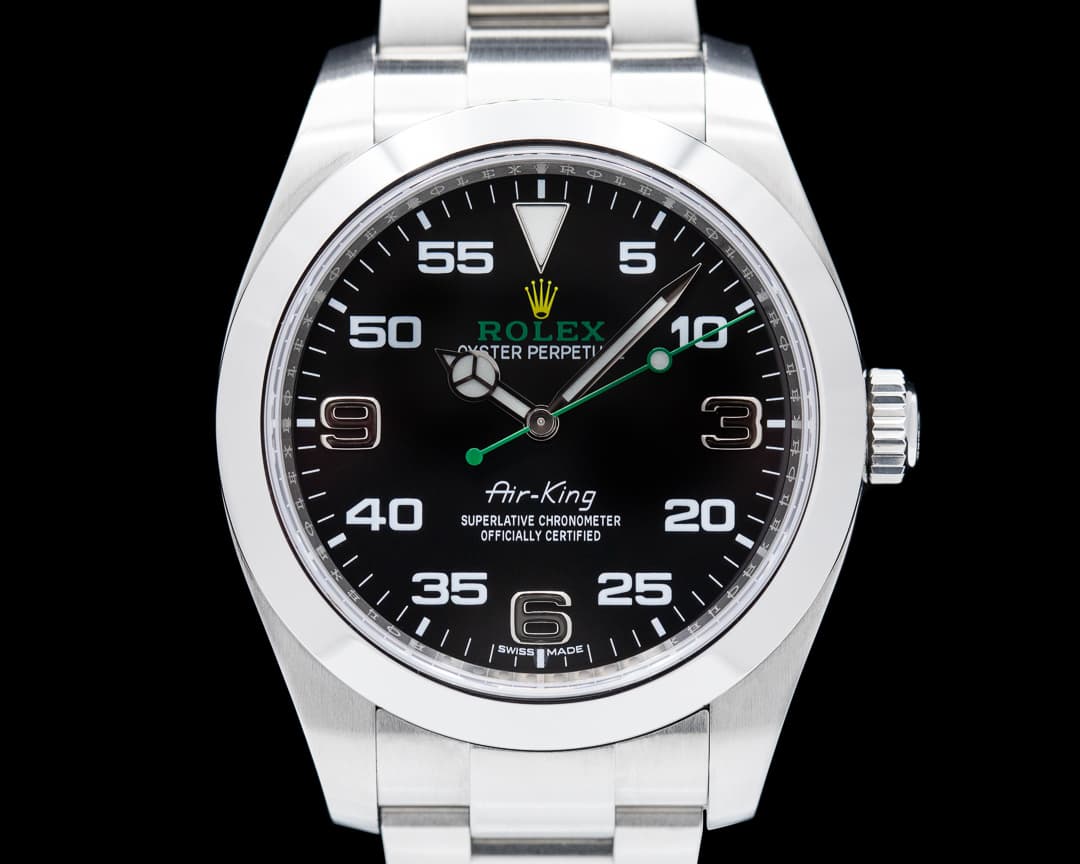 Rolex Air King 116900 Black Dial SS