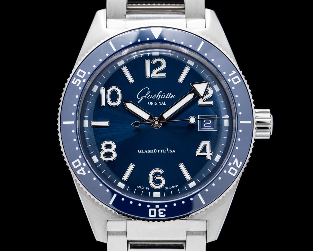 Glashütte Original SeaQ Blue Dial SS / Bracelet 2022