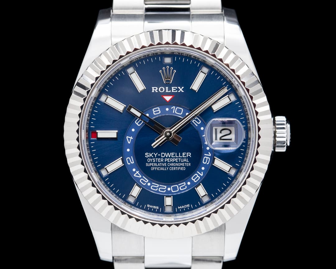 Rolex Sky Dweller 326934 Steel Blue SS / Oyster 2019
