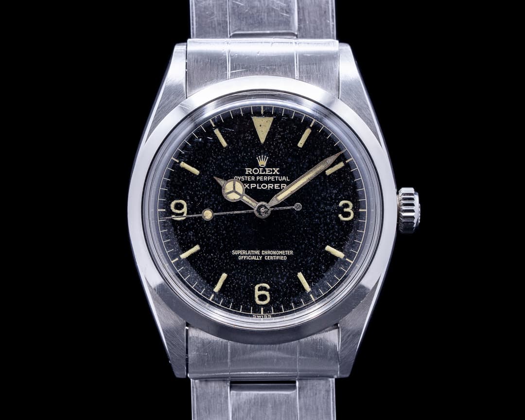 Rolex Vintage Explorer I Gilt Chapter Dial SS / SS