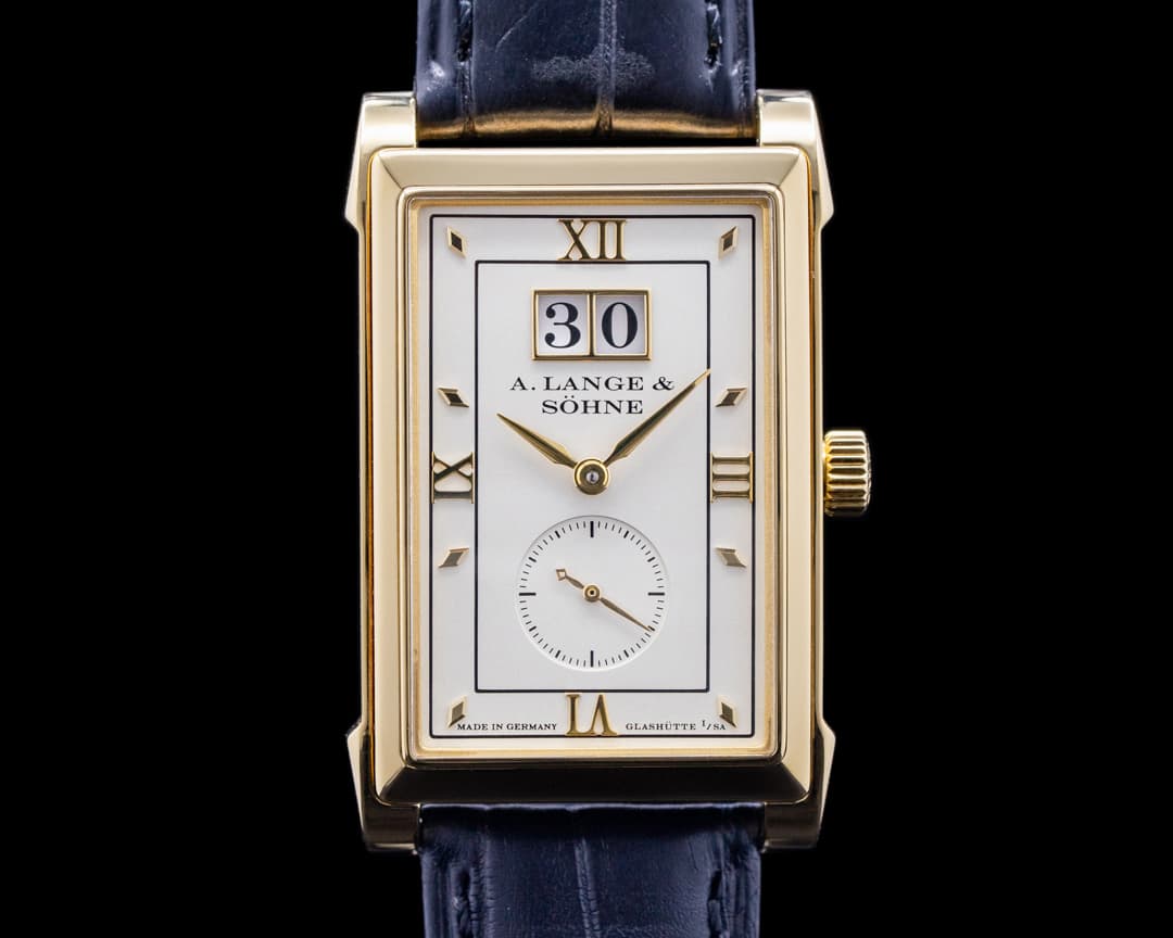 A. Lange and Sohne Cabaret 107.021 18K Yellow Gold
