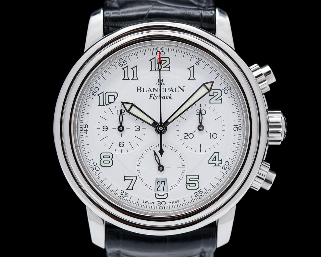 Blancpain Flyback Chronograph Silver Dial SS