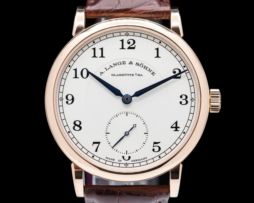 A. Lange and Sohne 1815 18K Rose Gold Silver Dial 38.5MM
