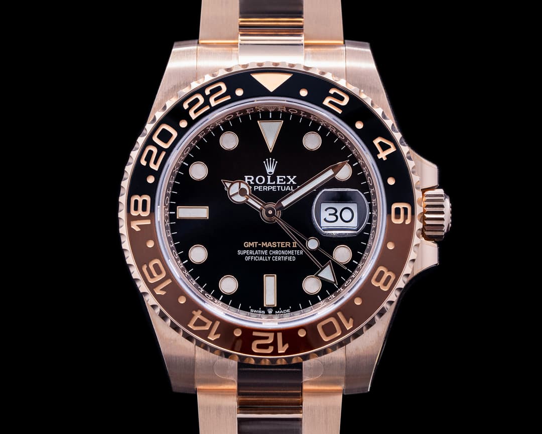 Rolex GMT Master II 126715 18K Everose Ceramic Root Beer 2021