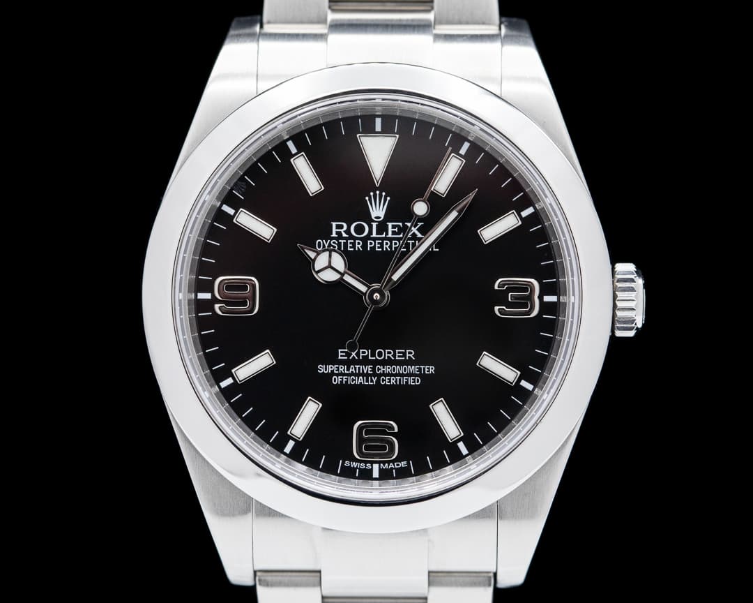 Rolex Explorer I 214270 39MM Mark 1 dial