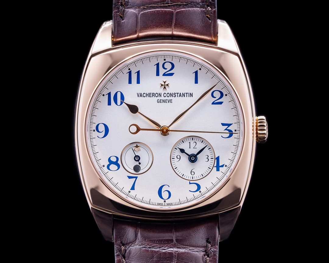 Vacheron Constantin Harmony Dual Time 18K Rose Gold Anniversary