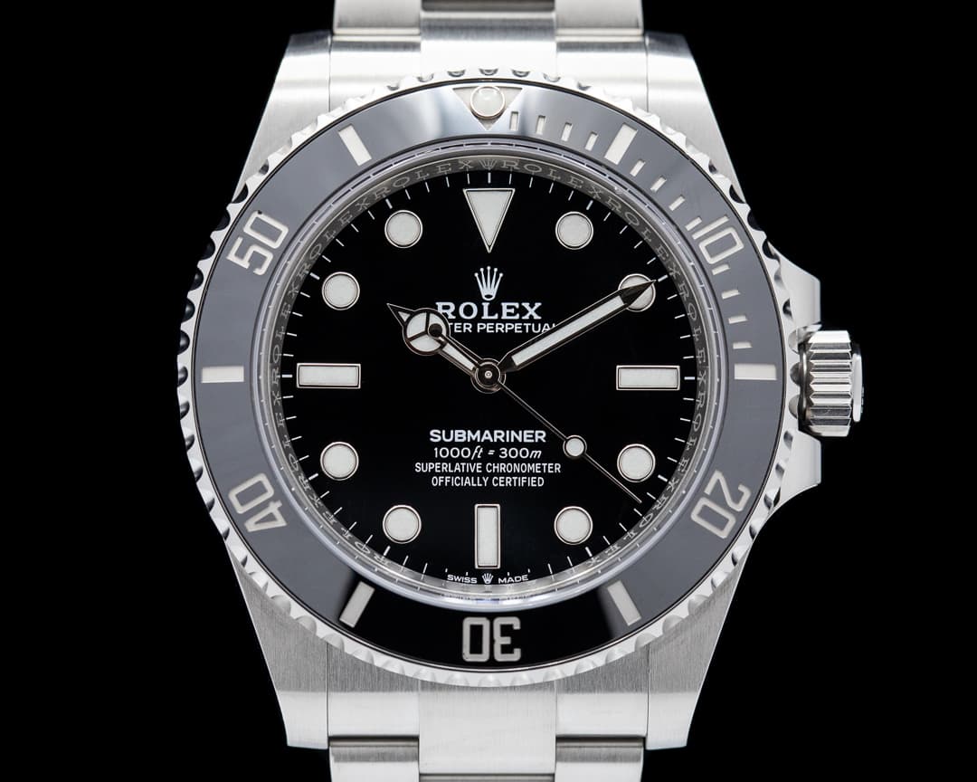 Rolex Submariner 124060 No Date Ceramic Bezel 41MM
