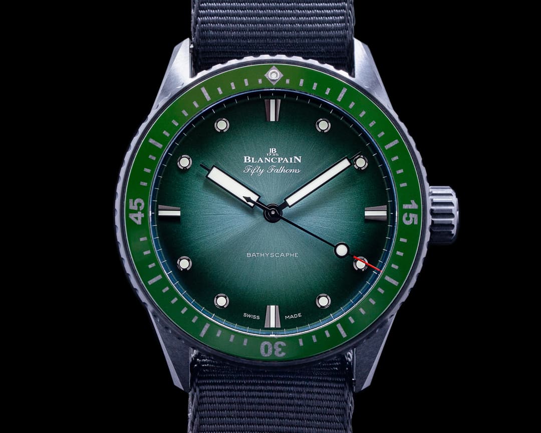 Blancpain Fifty Fathoms Bathyscaphe Mokarran Tropical Green Dial Limited 2020