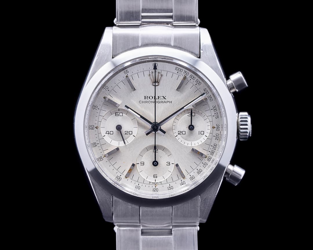 Rolex 6238 "Pre Daytona" SS Silver Dial