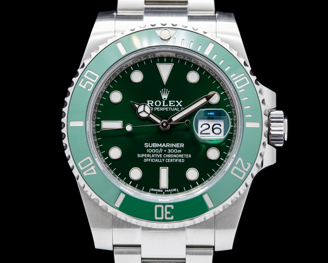 Rolex Submariner "Hulk" Green Ceramic Bezel Green Dial SS 2019