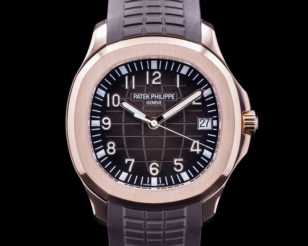 Patek Philippe Aquanaut 18K 5167R Rose Gold / Brown Dial