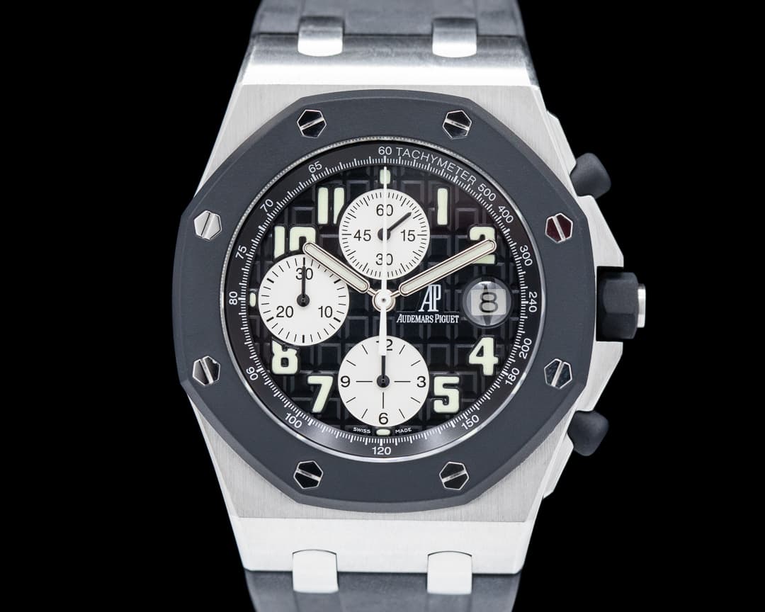 Audemars Piguet Royal Oak Offshore Chronograph Rubberclad Black Dial 42MM