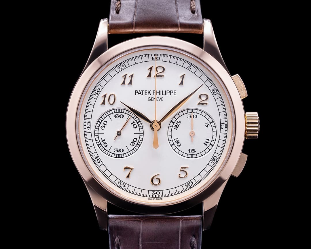 Patek Philippe Chronograph 5170 18K Rose Gold Silver Dial