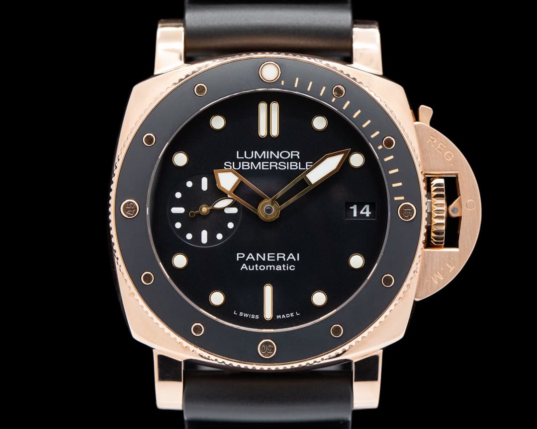 Panerai Luminor Submersible Rose Gold 42MM