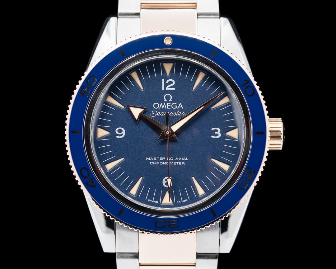 Omega Omega SeaMaster 300M Titanium / 18k Rose Gold