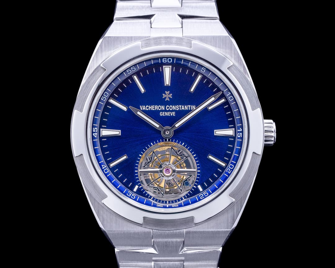 Vacheron Constantin Overseas 6000V/110A Tourbillon SS Blue Dial
