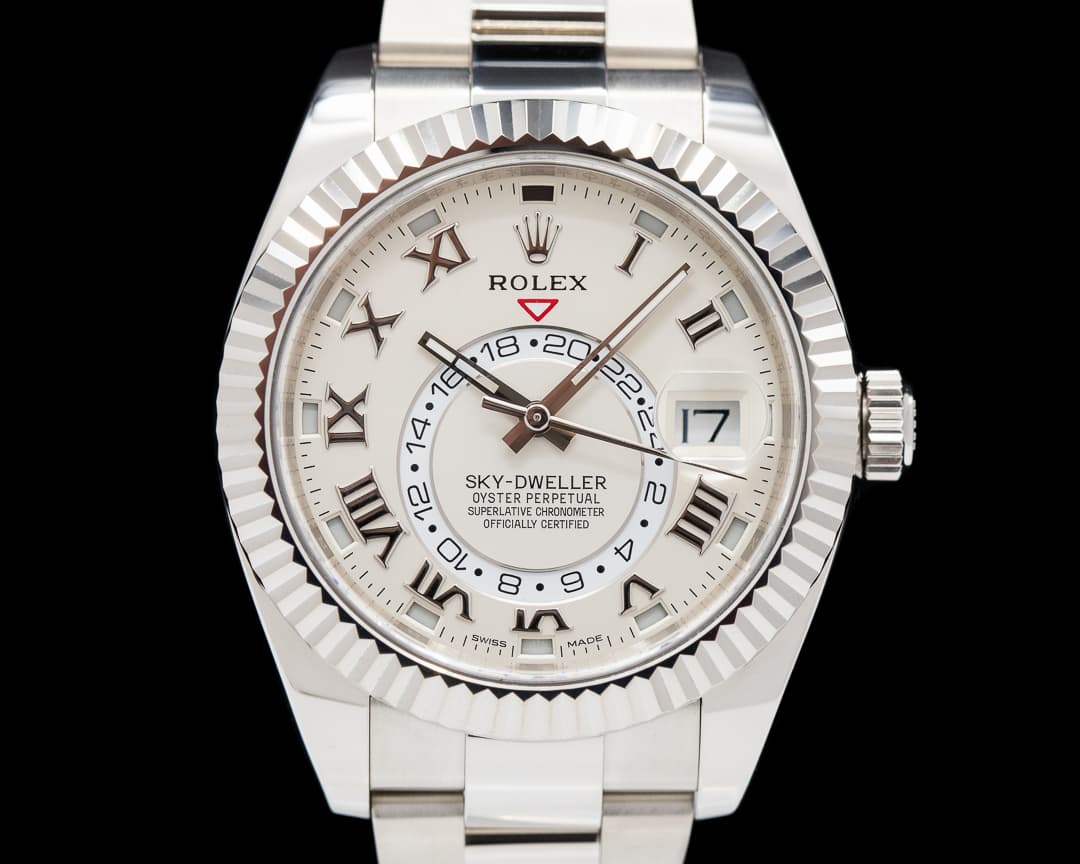 Rolex Sky Dweller 326939 18K White Gold / White Gold