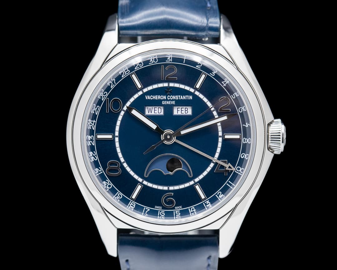 Vacheron Constantin Fiftysix Complete Calendar SS Blue Dial