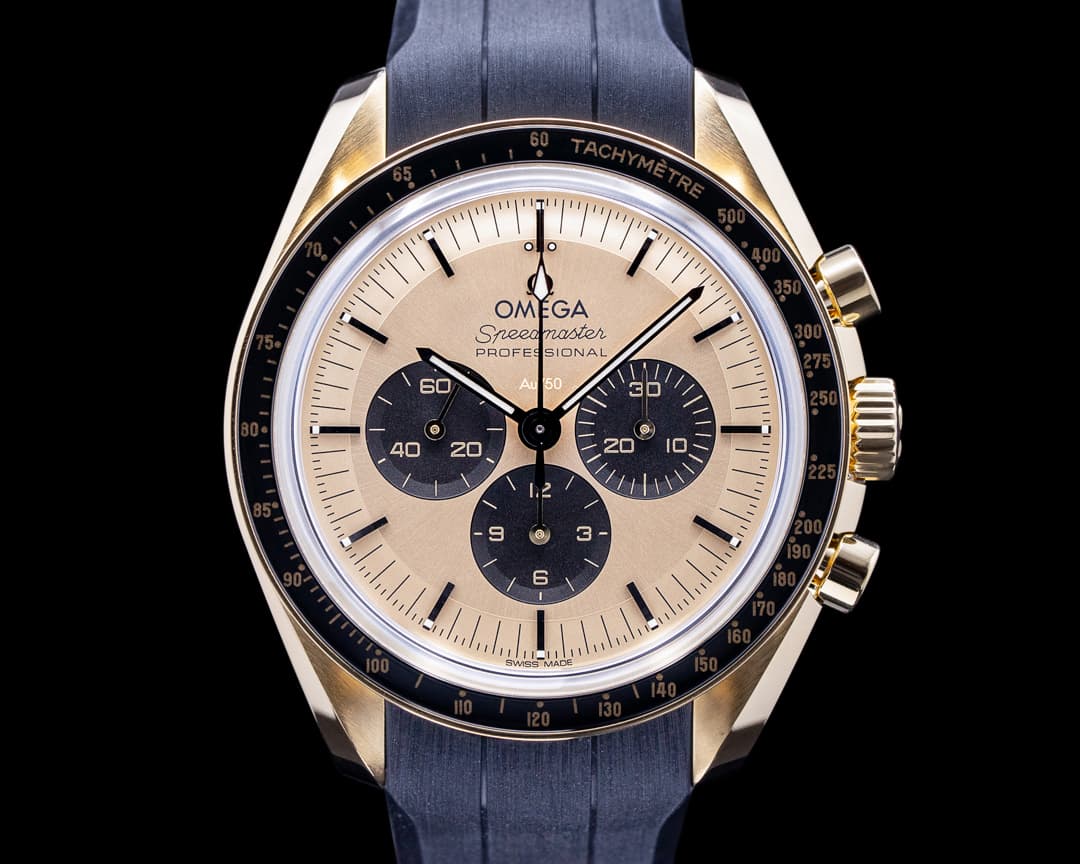 Omega Speedmaster Moonwatch Professional Moonshine Gold UNWORN