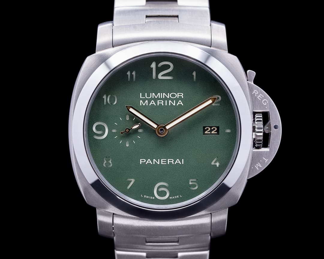 Panerai Luminor 1950 3 Day HARRODS Green Dial Limited to 100 Examples