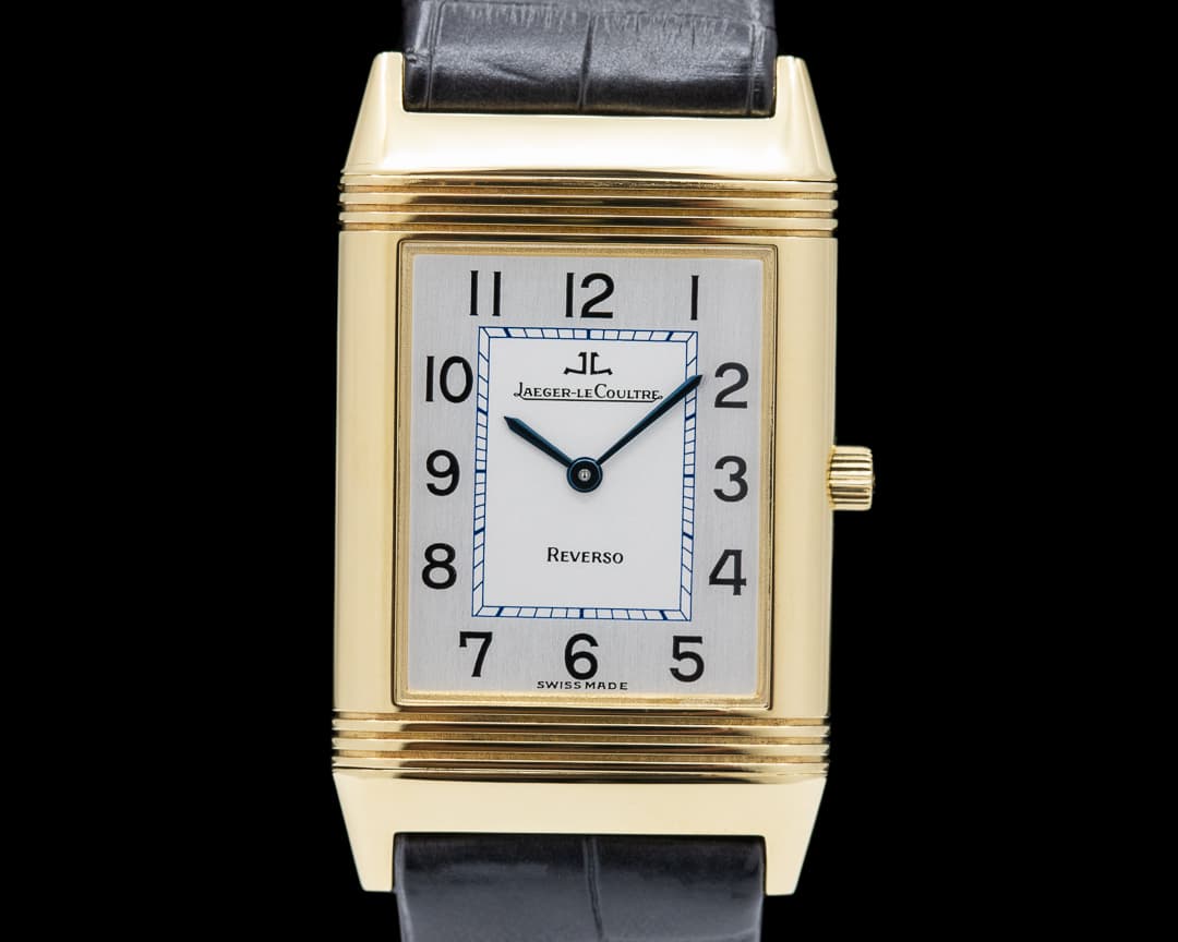 Jaeger LeCoultre Reverso Classique Manual Wind 18K Yellow Gold / Deployant